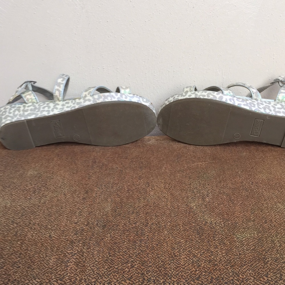 Justice Wedge Sandals - Picture 7 of 8